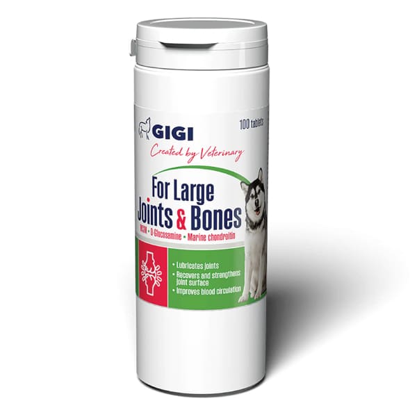GIGI Strong Joints & Bones Large tabletes locītavām suņiem N100